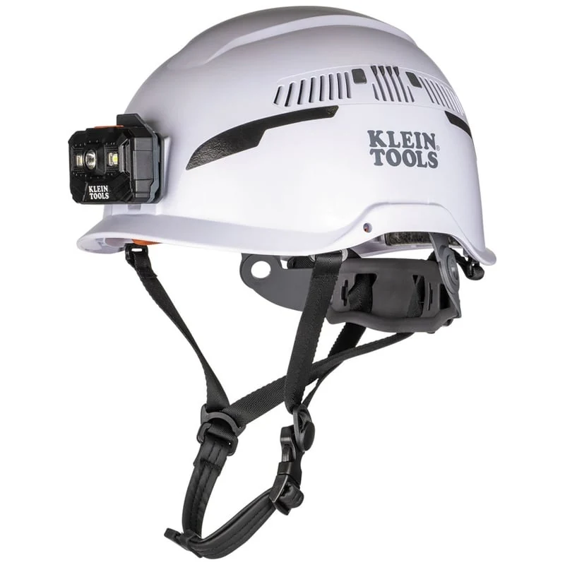 SAFETY HELMET WHITE W/VENTS LIGHT By Klein 60526